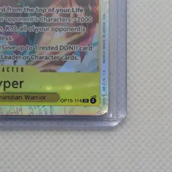 Bandai Wyper OP15-114 Super Rare Holo One Piece CCG EN - Image 5