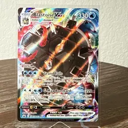 Pokemon TCG Blastoise VMAX Black Star Promo SWSH103 - Image 1