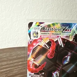 Pokemon TCG Blastoise VMAX Black Star Promo SWSH103 - Image 5