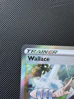 Pokemon Card Wallace 194/195 Ultra Rare Silver Tempest Near Mint - Image 3