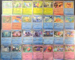Pokemon 151 S&V Mew151 LOT Of 120 Different Cards W/ 84 Reverse/Holo + 4 Ex - Image 2