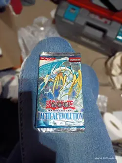 Yu- Gi- oh! 1st edition trading cards Game Tactical evolution 9 cards per pack - Image 2