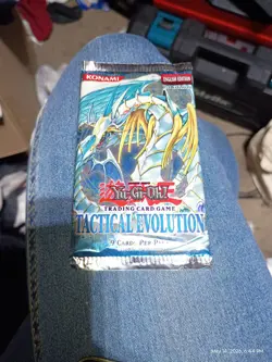 Yu- Gi- oh! 1st edition trading cards Game Tactical evolution 9 cards per pack - Image 4