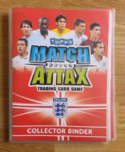 New, Unused Match Attax Trading Card Game 2010 World Cup Collector Binder - Image 1