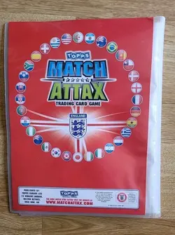 New, Unused Match Attax Trading Card Game 2010 World Cup Collector Binder - Image 3