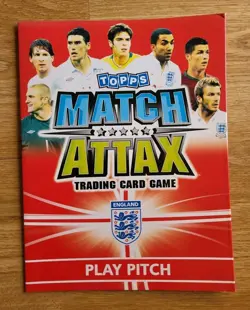 New, Unused Match Attax Trading Card Game 2010 World Cup Collector Binder - Image 4