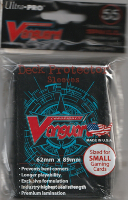 55 glossy Vanguard Card Back DECK PROTECTORS CARD SLEEVES Ultra Pro - Image 1