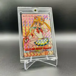 Super Sailor Moon Sailor Moon Prism Card Vintage 1995 Amada Rare Japan - Image 2