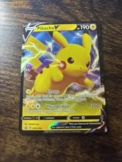 Pikachu V SWSH061 SWSH: Sword & Shield Promo Cards Holo - Image 1