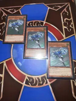 Yu-Gi-Oh! Elemental HERO Stratos OP09-EN001 TCG - Ultimate Rare x3 NM (Playset) - Image 1