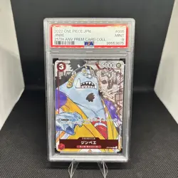 2022 One Piece Japanese, Jinbe, 25th Anniversary, #005, PSA 9 MINT - Image 1