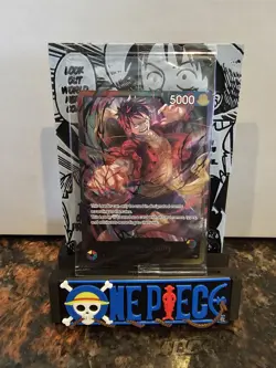 Monkey.D.Luffy (Release Event Leader) - One Piece TCG English Promo Foil Sealed - Image 1