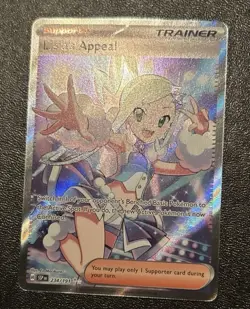 Pokemon TCG Lisia's Appeal Full Art Holo Ultra Rare Card 234/191 Surging Sparks - Image 1