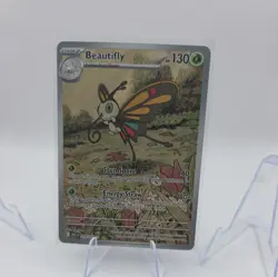 Pokemon Beautifly Full Art Holo Rare 219/217 Evolutions TCG Card - Image 1