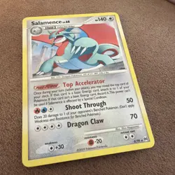 Salamence 8/99 Holo Rare Platinum Arceus Pokemon Card LP - Image 1