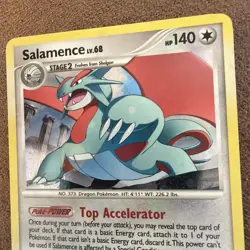 Salamence 8/99 Holo Rare Platinum Arceus Pokemon Card LP - Image 2
