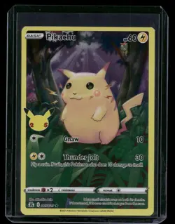 Pikachu 005/025 - Holo Rare Celebrations Pokemon Card - NM/M - Image 1