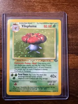 Vileplume Pokemon TCG Jungle Holo Card #15/64 - Image 1