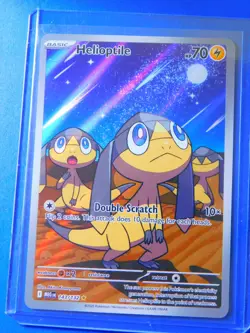 Helioptile 143/132 Me01: Mega Evolution Holo Pokemon Card - Image 1