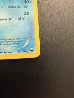 Glaceon 30/108 Pokemon Card Dark Explorers Regular Rare - Image 5