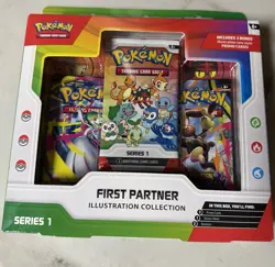 Pokemon TCG First Partner Illustration Collection Series 1 Box 9 Cards 2026 - Image 1