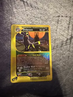 Umbreon Aquapolis English Reverse Holo NM Near Mint Pokemon TCG 41/47 - Image 1