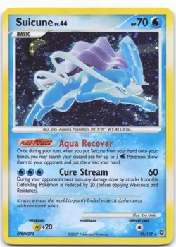 Miscellaneous Cards & Products #019/132 Suicune holo LP - Image 1