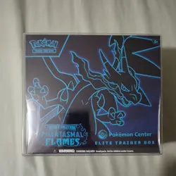 Pokemon TCG Mega Evolution Phantasmal Flames Pokemon Center ETB Sealed - Image 1