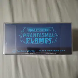 Pokemon TCG Mega Evolution Phantasmal Flames Pokemon Center ETB Sealed - Image 3