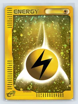 Lightning Energy E Series McDonald's Promo Japanese Pokemon Card - Image 1
