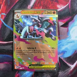 Mega Charizard X ex 029 Holo Promo ME: Mega Evolution Promo Pokemon LP - Image 1