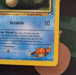 Wizards of the Coast Misty's Psyduck 54/132 Gym Heroes Unltd Regular 50 HP EN - Image 5