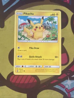 Pokemon Pikachu 30/111 - Non Holo - SM Crimson Invasion - Image 1