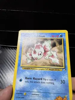 Misty's Goldeen 030/132 Gym Heroes Regular Rare Pokemon TCG Vintage - Image 3
