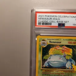 2021 Pokemon Celebrations Venusaur 15/102 PSA 10 - Image 5