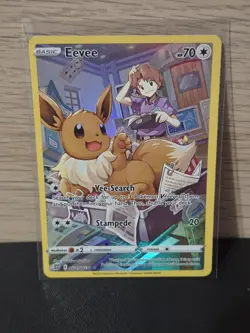 Eevee TG11/TG30 Brilliant Stars Trainer Gallery Holo Rare English POKEMON - Image 1
