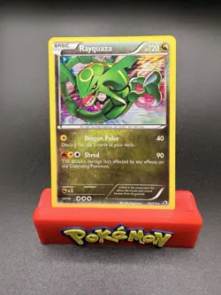 2013 Pokemon Black & White Legendary Treasures Rayquaza Holo #93/113 NM - Image 1