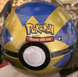 Pokemon TCG: Poke Ball 2020 D-23 Poke Ball Color Blue/Gold. New Factory Sealed - Image 1