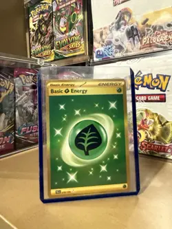 Basic Leaf Energy Gold Secret Rare 278/193 Pokemon TCG - Paldea Evolved NM - Image 1