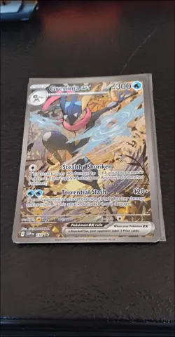 Pokemon Greninja ex 132 S&V Black ⭐ Promo SIR Eng - Image 1