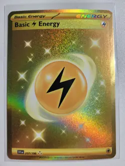 Basic Energy - 257/198 - Hyper Rare Gold Pokemon TCG - Image 1