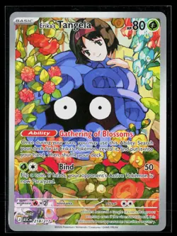 Erika's Tangela 218/217 Illustration Rare Ascended Heroes Pokemon NM - Image 1