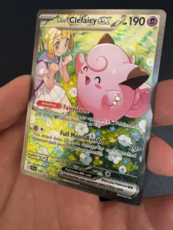 Pokemon TCG Lillie’s Clefairy Ex 184/159 Special Illustration Rare - Pack Fresh - Image 4