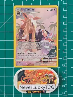 Stoutland - 248/236 - Cosmic Eclipse Sun & Moon Secret Rare - Image 1
