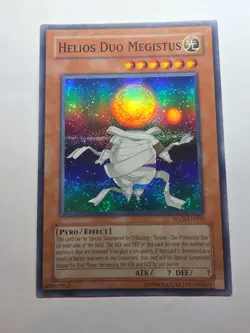 Helios Duo Megistus WC6-EN003 Yugioh TCG Unlimited Edition Super Rare NM - Image 1