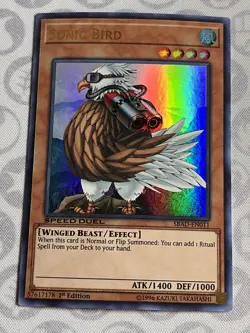 Sonic Bird - Speed Duel - SBAD-EN011 - Ultra Rare (NM) - Yugioh - Image 1