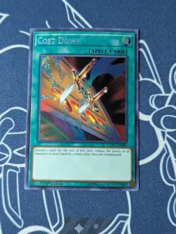 Cost Down - LCKC-EN040 - Secret Rare (NM) - Yugioh - Image 1
