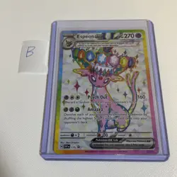 Pokemon Card Espeon ex SVP 175 Black Star Promo Prismatic Evolutions Near Mint - Image 1