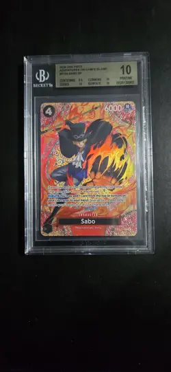 Sabo | P-105 | SP | Adventure On Kami’s Island | One Piece Card BECKETT 10 - Image 1