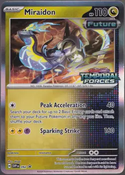 Miraidon - 092 (Prerelease) 092 Sv: Scarlet & Violet Promo Cards Holo - Image 1